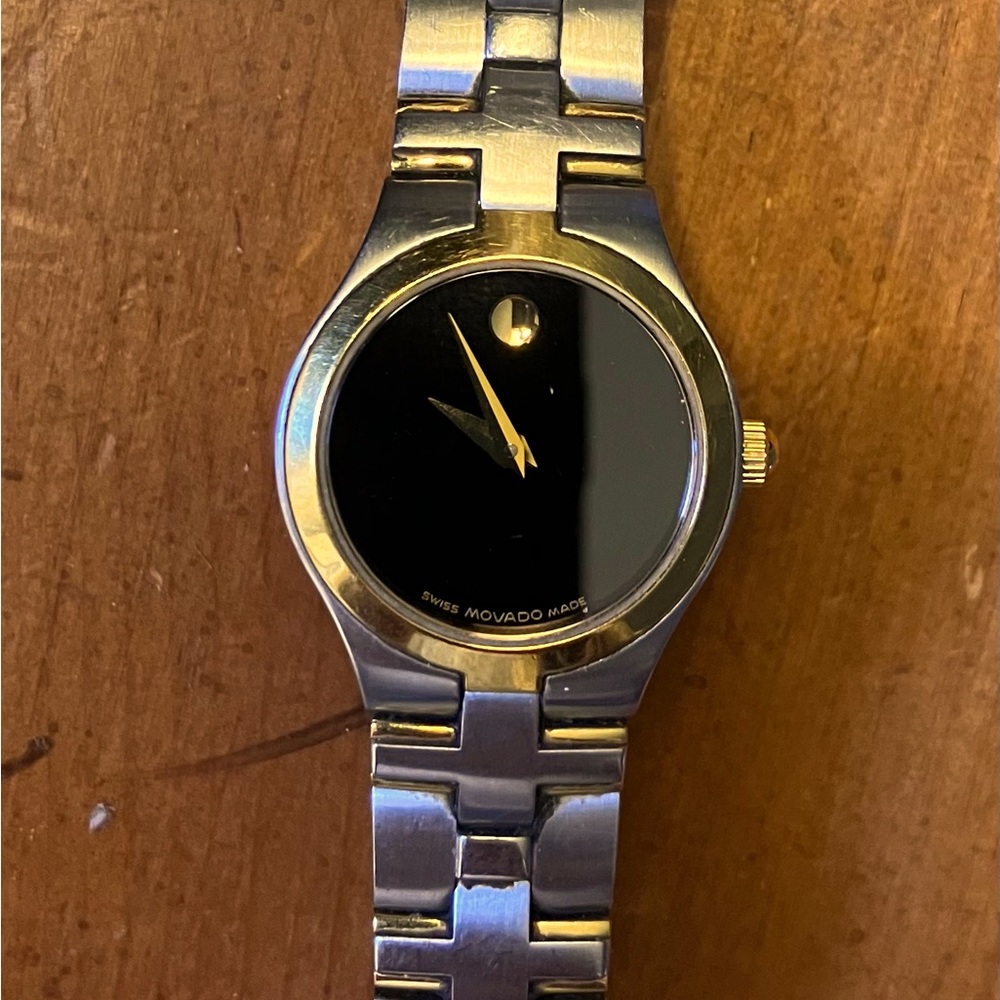 Movado two tone women’s watch